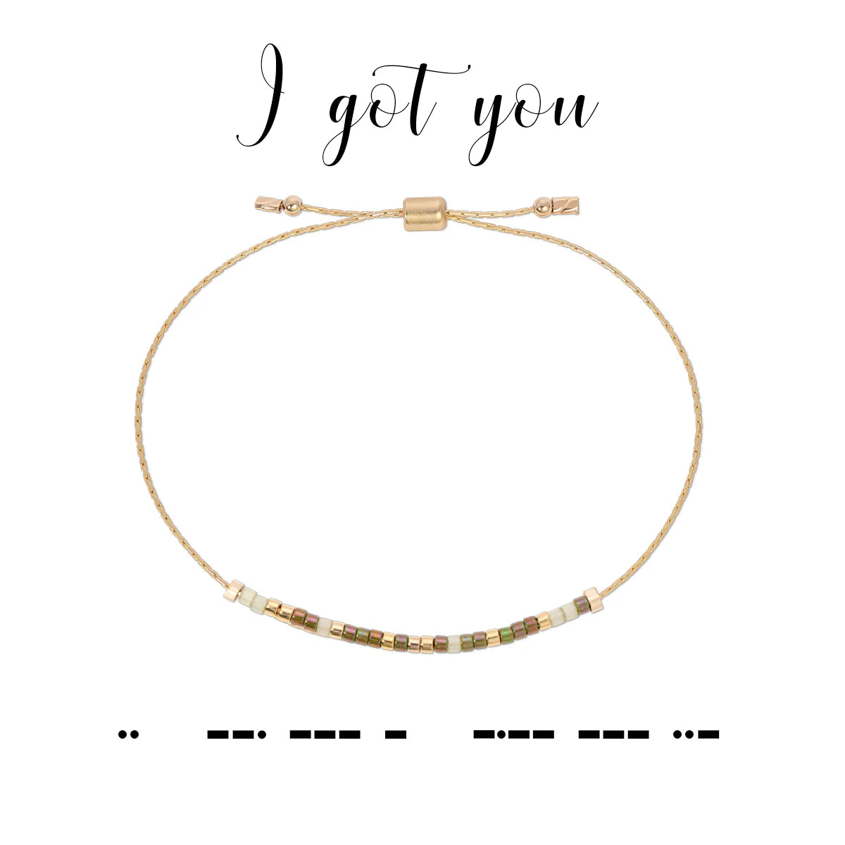 Dot & Dash Bracelet- I Got You