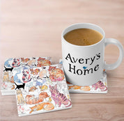 Stone Coaster / Adorable Cats
