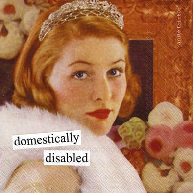 Beverage Napkins- Domestically Disabled