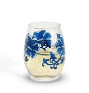 Chinoserie Hand Painted Wine Glass - Set/4