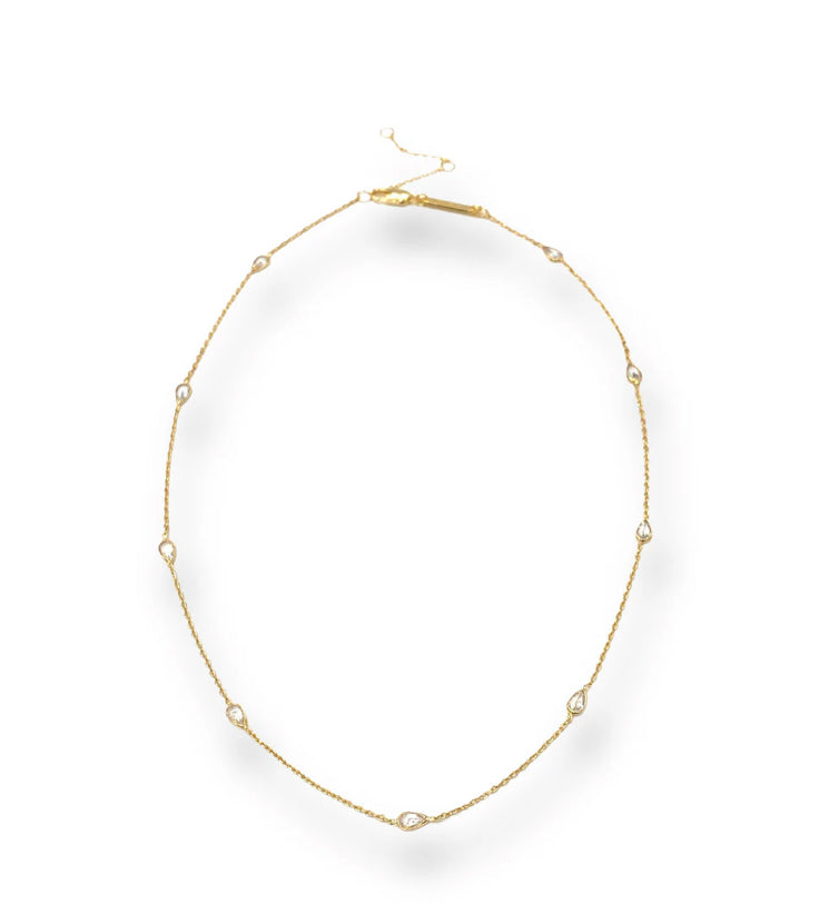 Harper Short Crystal Necklace