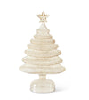 Gold Iced Glass Christmas Tree- Medium