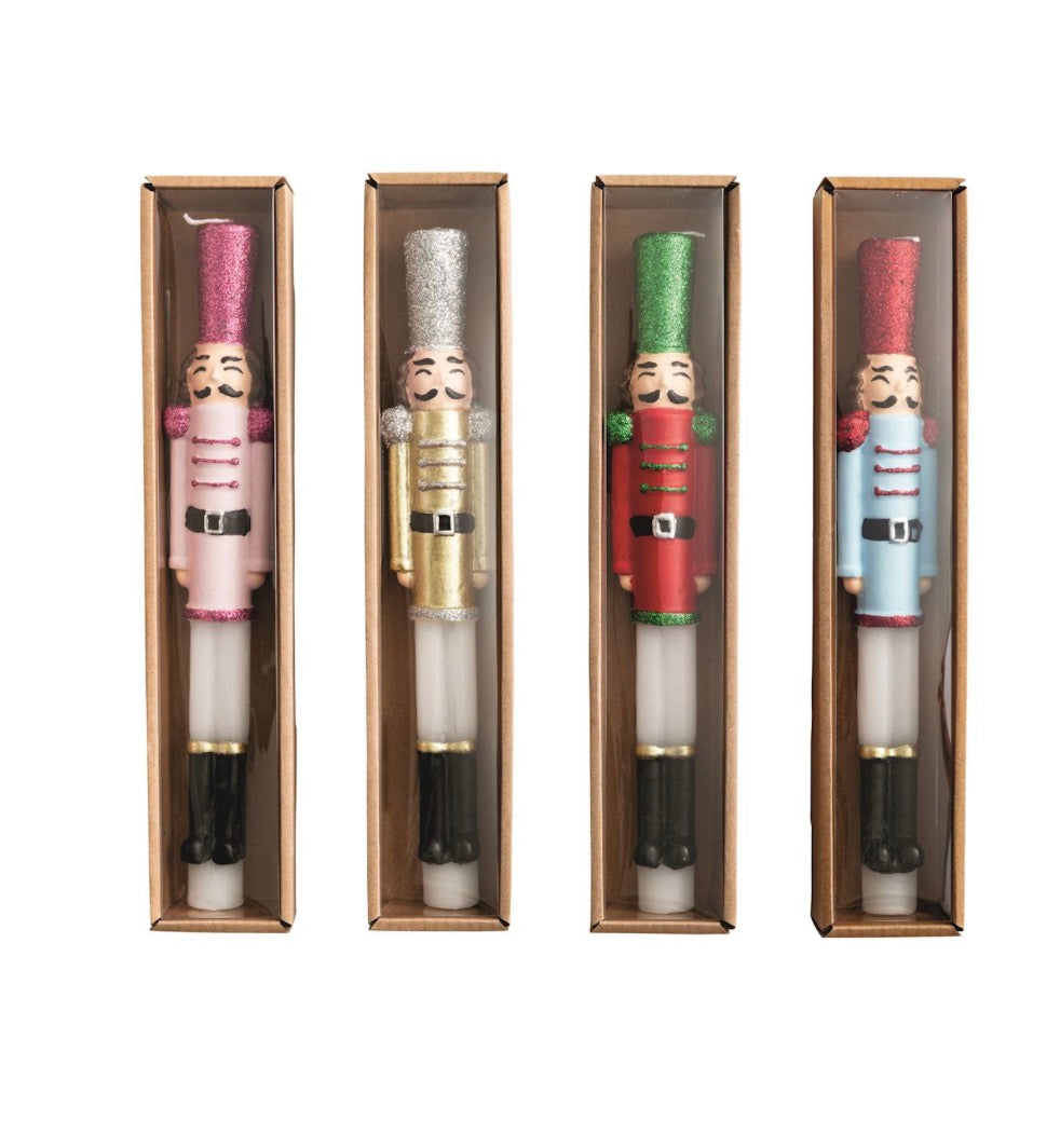 Taper Candles- Nutcrackers