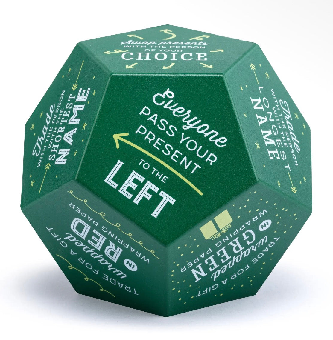 Gift Exchange 12-Sided Foam Dice