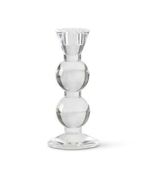 Crystal Taper Candle Holder - Small