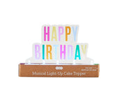Happy Birthday Musical Led Cake Topper