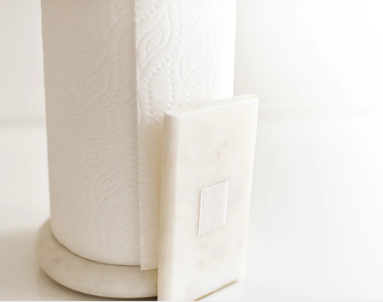 Happy Everything Mini Marble Paper Towel Holder