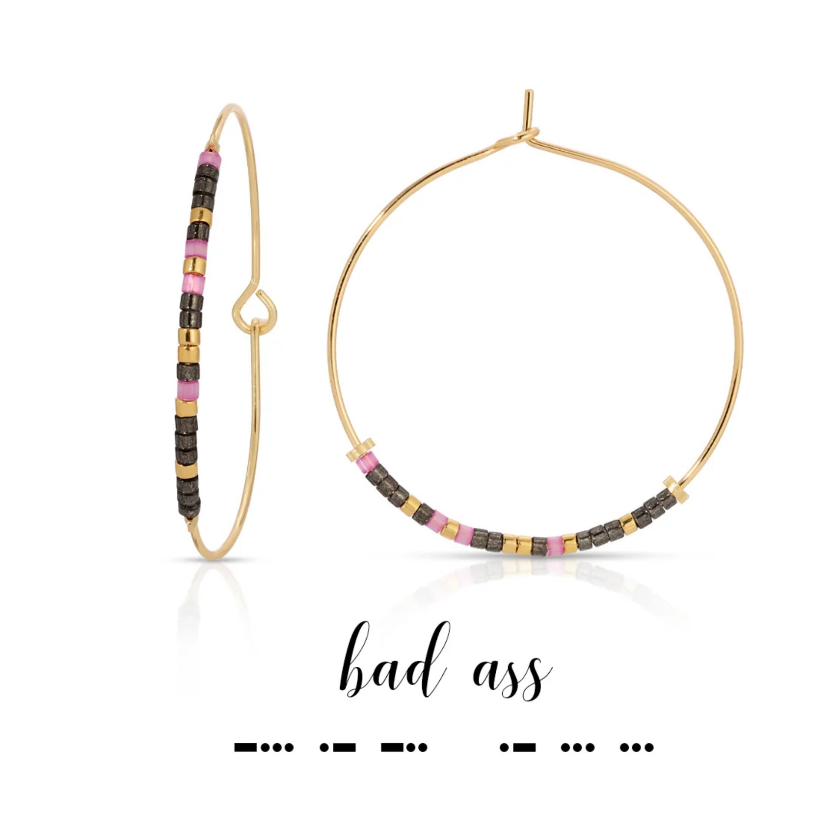 Dot & Dash Earring - Bad Ass