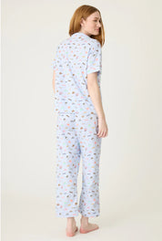 PJ Salvage Whimsy Shoes Cropped PJ Set