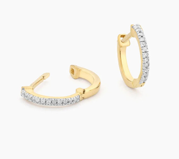 Half-Hearted Adventure? Never! Hoop Earrings
