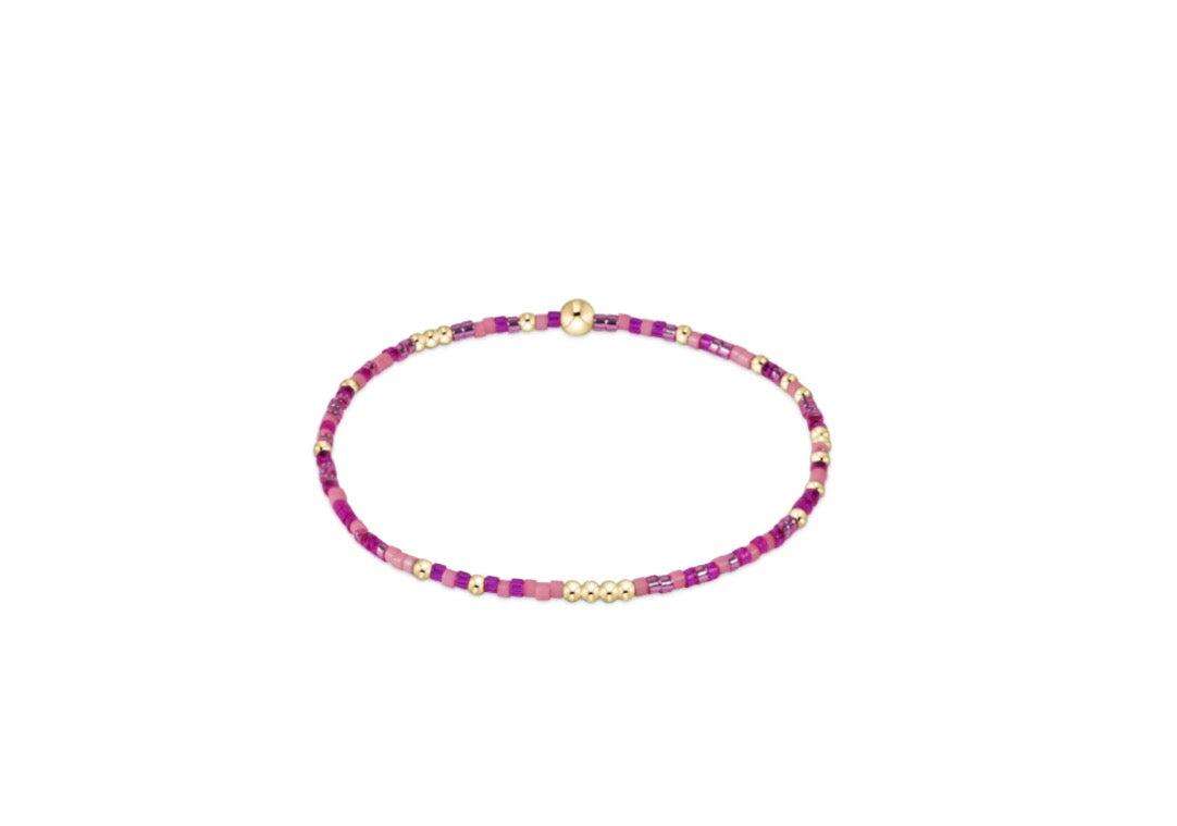 Hope Unwritten Bracelet- Fuchsia