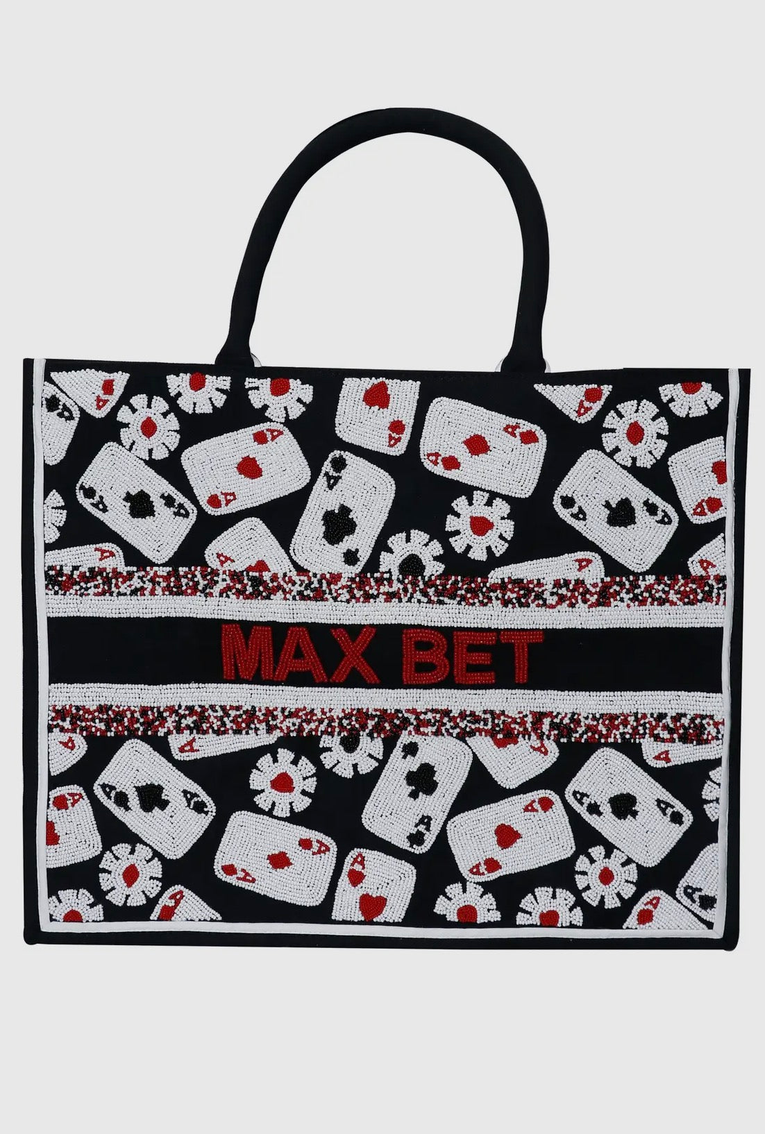 Personalized Beaded Tote- Cards
