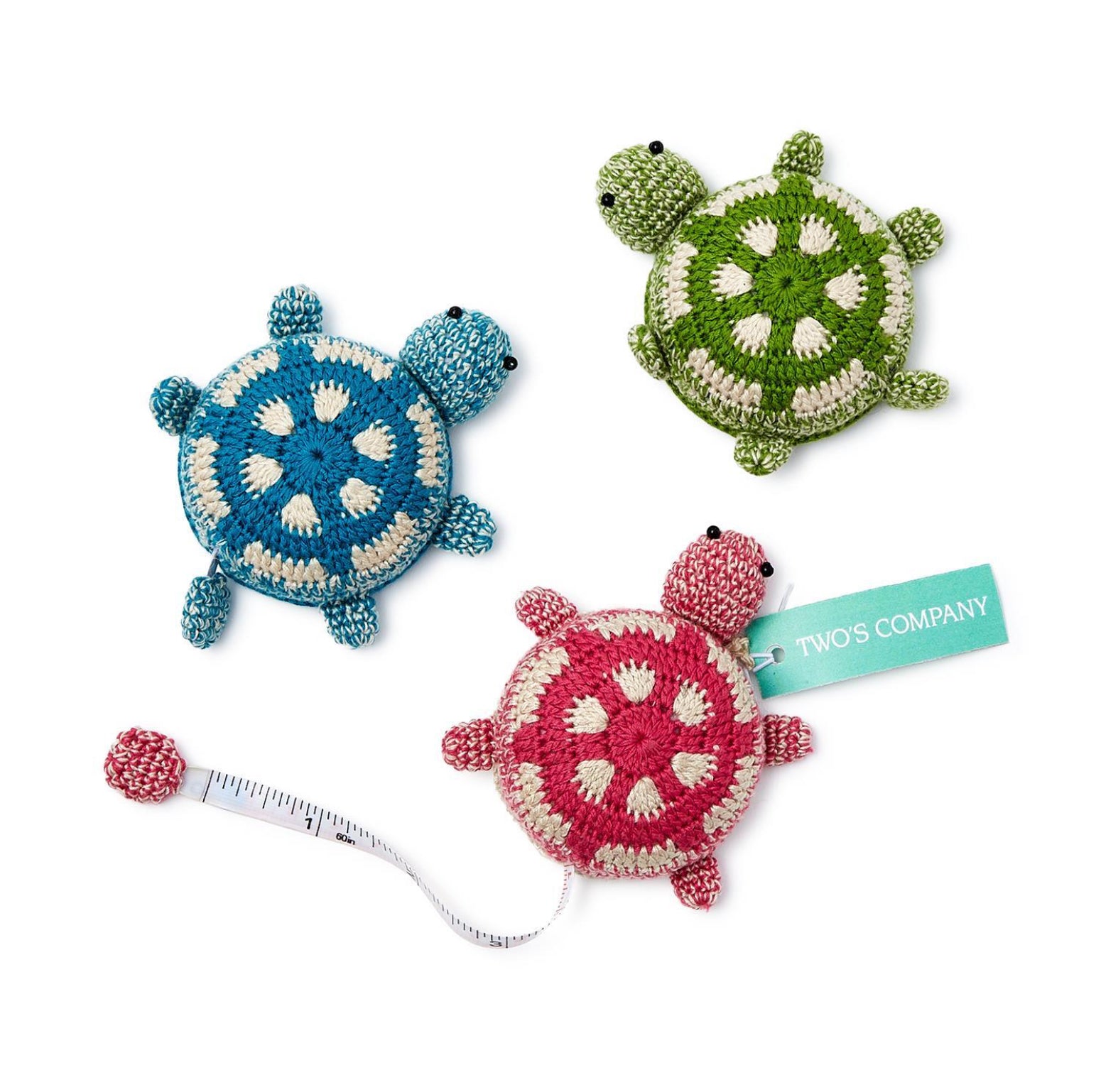 Crotchet Knit Rurtle Measuring Tape - 3 Colors