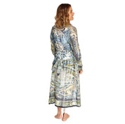 Lightweight Robe Gown- Tapestry Sea Print