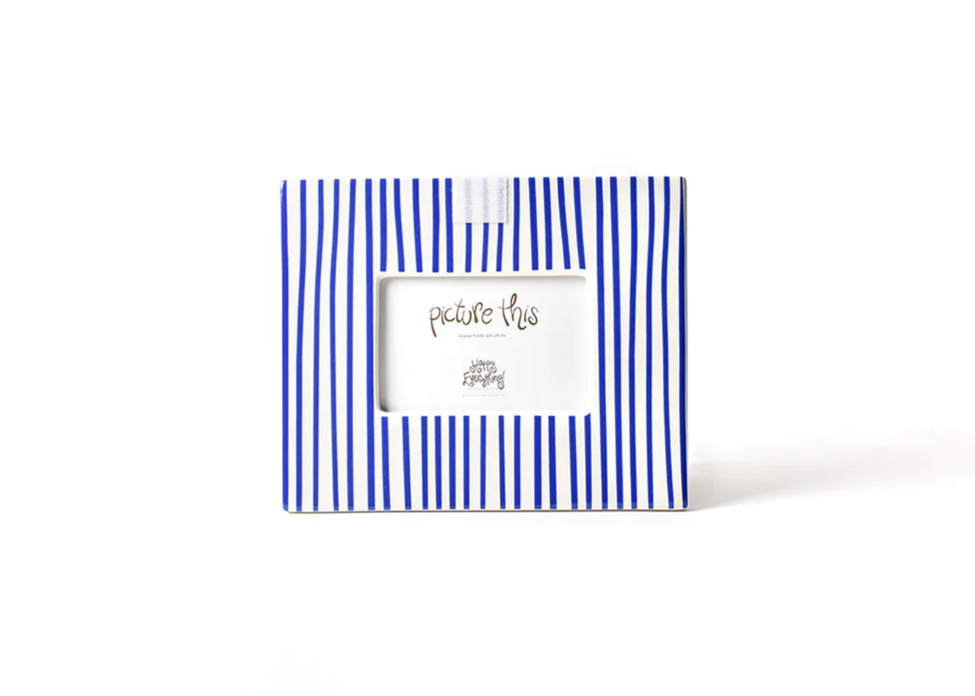 Indigo Skinny Stripe Happy Everything!™ Mini Frame