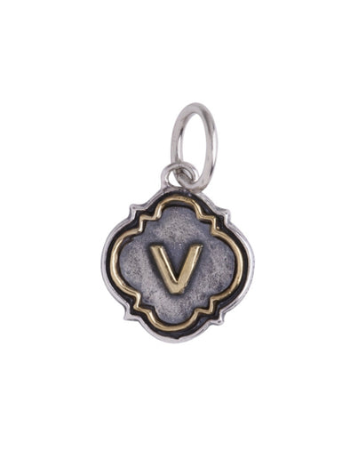 Waxing Poetic Quatre Foil Initial