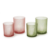 Floral Bunny Set of 2 Tealight / Votive Candleholders