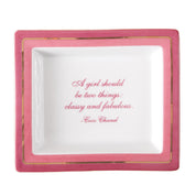 Wise Sayings Tray/ Coco Chanel