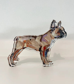 Acrylic Tabletop Dog - French Bulldog Blonde
