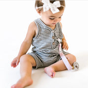Knit Binky Clip 3 Pack- Bloom