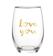 Wine Glass - Love You