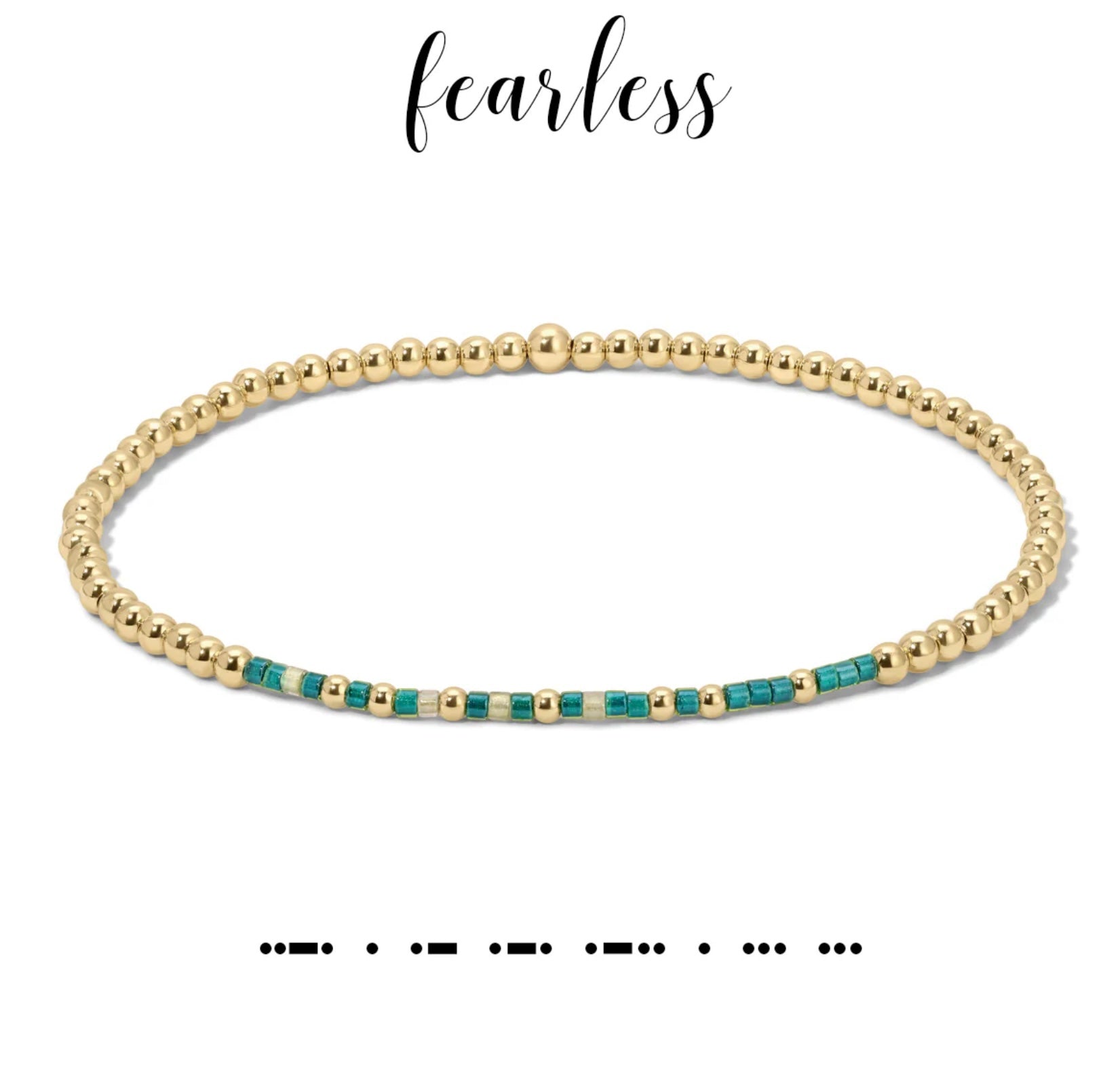 Dot & Dash Bracelet - Fearless 14k Gold Filled