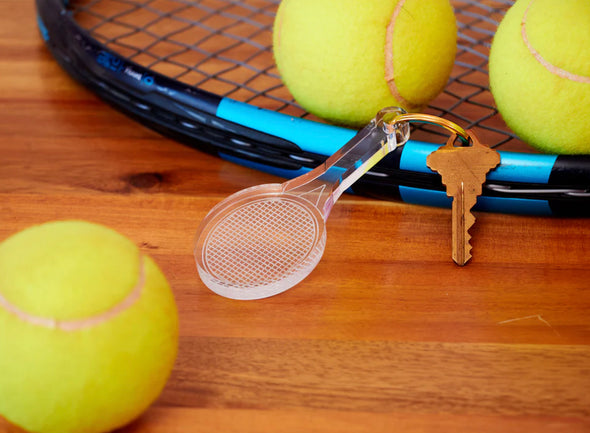 Acrylic Keychain - Tennis Racquet