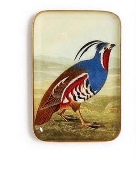 Trinket Tray- Pheasant Tray 4x6