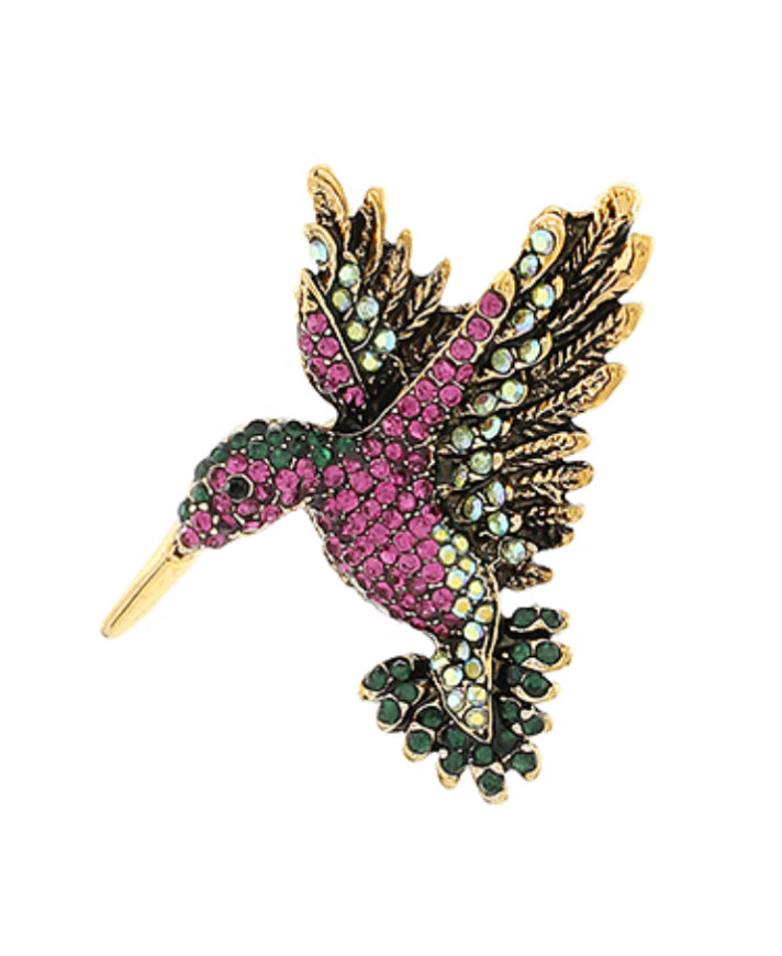 Humming Bird Brooch