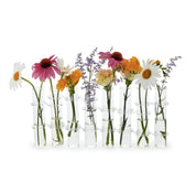 Hinged Tube Flower Arranger Vase - Set of 8