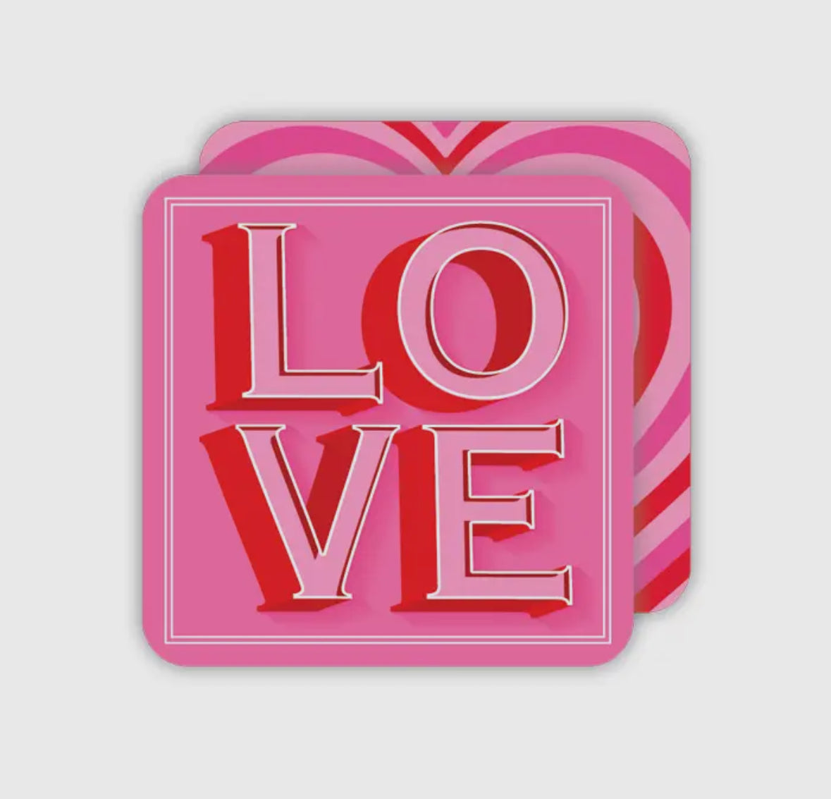 Coaster Set of 20-LOVE