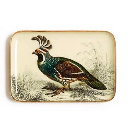 Trinket Tray- Pheasant Tray 4x6
