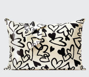Satin Pillowcase - Heart