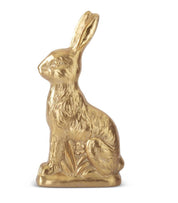 Resin Gold Foil Easter Bunny