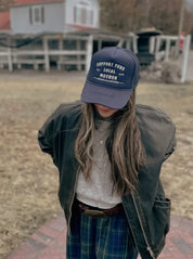 Support Your Local Mother- Navy