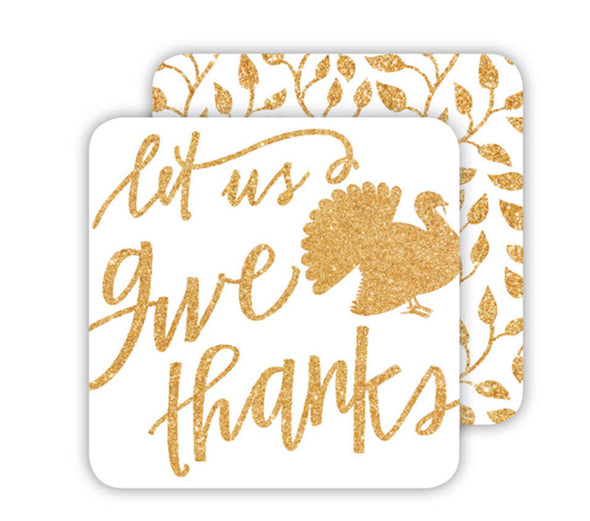 Coaster Set of 20- Give Thanks