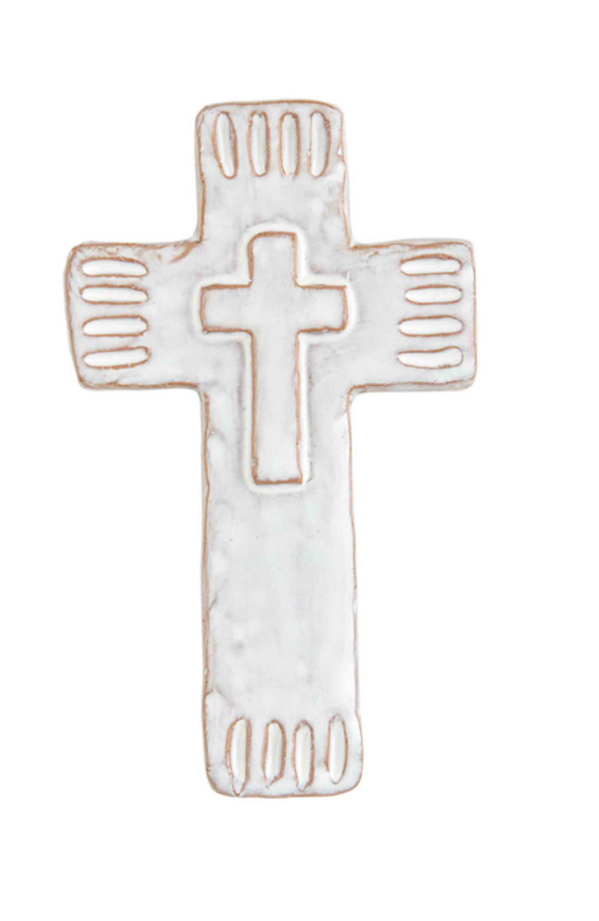 Stoneware Cross-Small