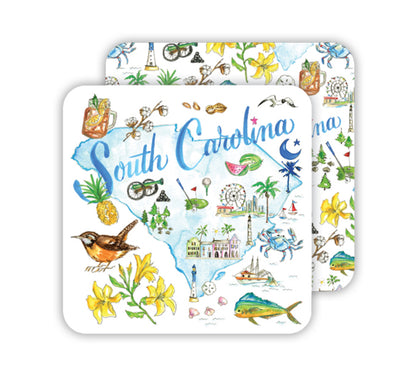 Coaster Set of 20- South Carolina