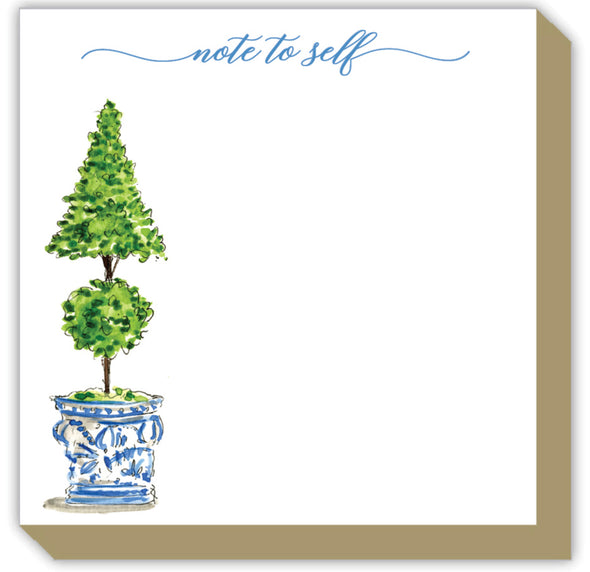 Notepad- Note To Self Double Topiary