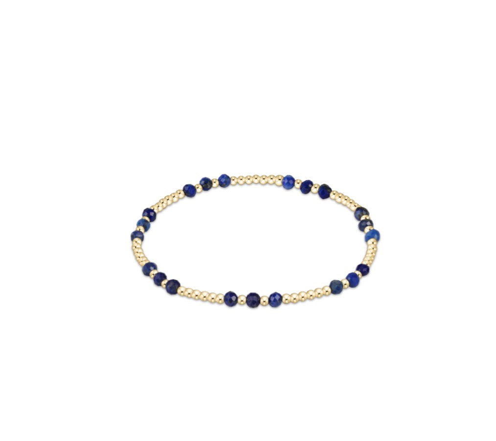 Gemstone Gold Sincerity Pattern 3mm- Lapis