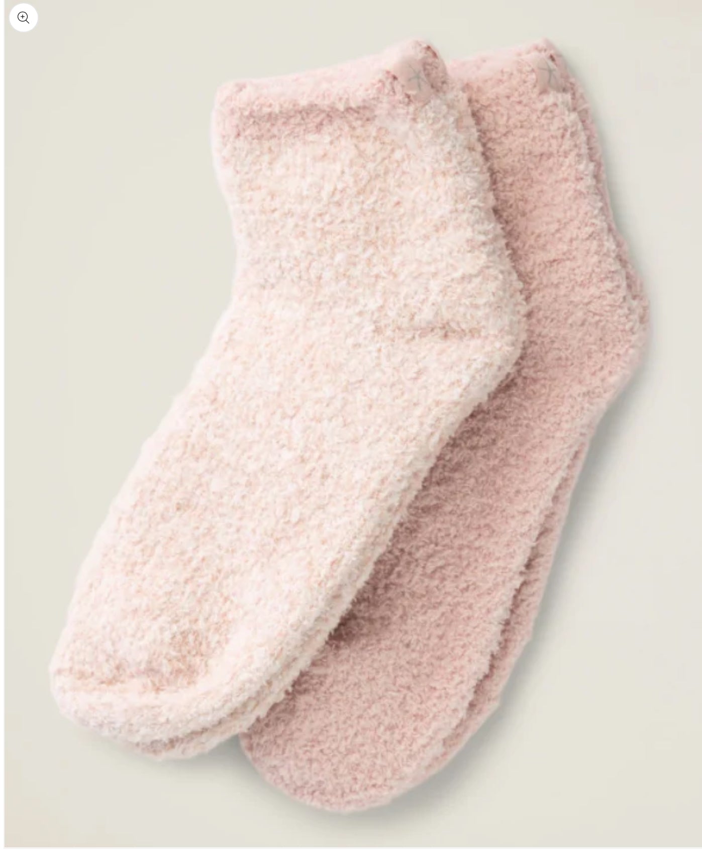 Cozy Chic Barefoot Tennis Sock Set/ Dusty Rose Multi