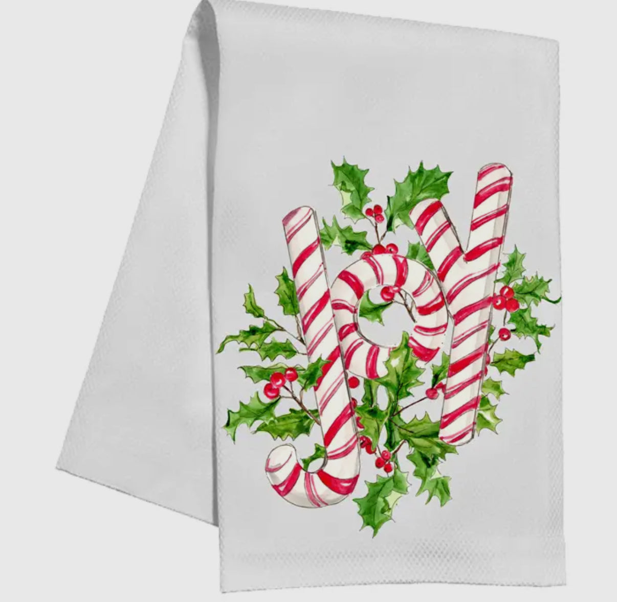 Kitchen Towel- Candy Cane Joy