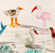 Feathered Friends Glass Figurine in Gift Box - Assorted Birds