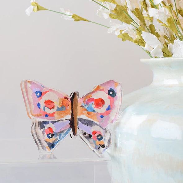 Lavender Haze Acrylic Butterfly - Small