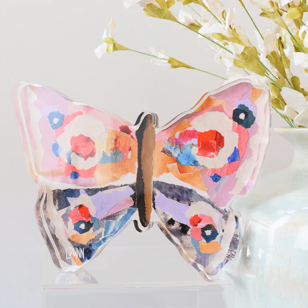 Acrylic Lavender Haze Butterfly - Large
