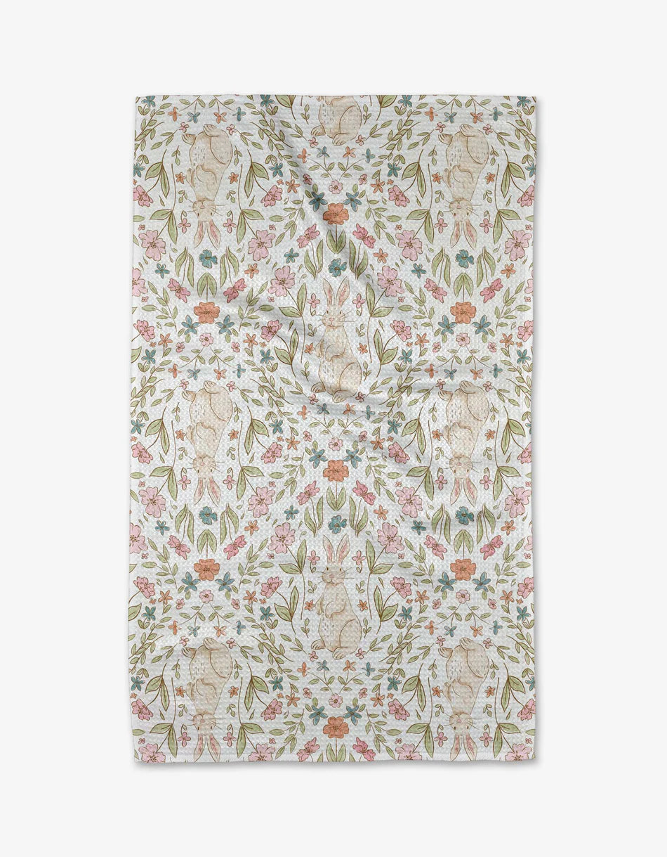 Tea Towel - Cottontail Florals