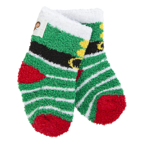Infant Cozy Crew Socks- Christmas Elf