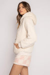 PJ Salvage Let’s Cozy Hoodie - Ivory
