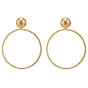 Visage Earrings - Gold