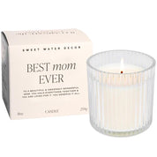 Ribbed Jar Candle- Best Mom